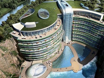 อินเตอร์คอนติเนนตัล เซี่ยงไฮ้ วันเดอร์แลนด์ Hotel ภายนอก รูปภาพ